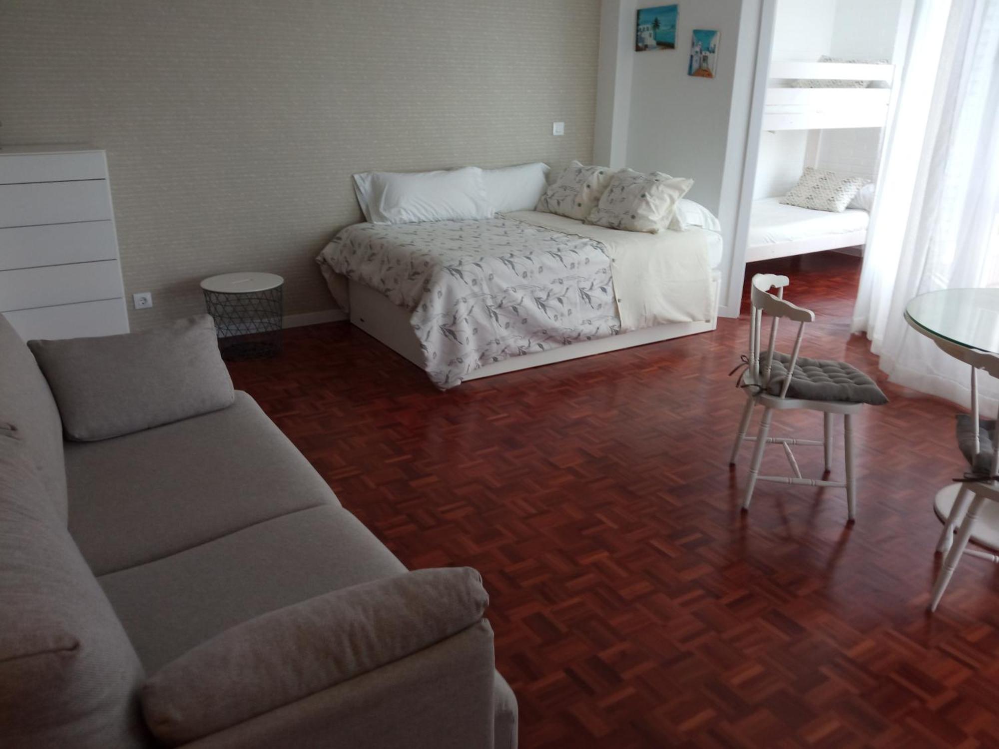 Estudio Con Vistas Al Mar En Baiona Quarto foto